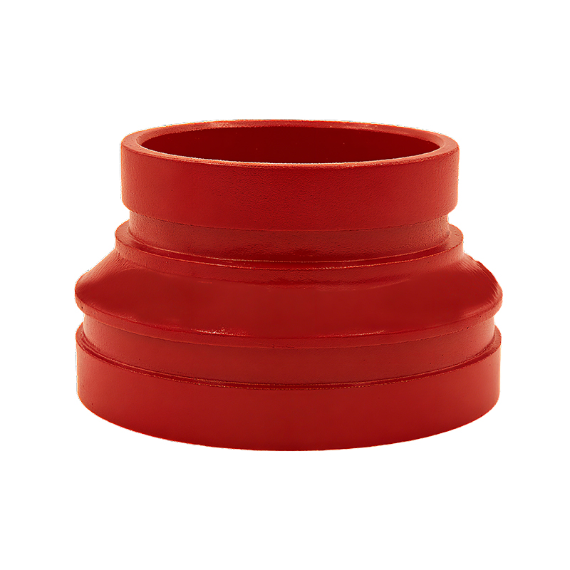 240X Sfero D&ouml;k&uuml;m Yivli Boru Bağlantı Par&ccedil;aları - X Tipi Yivli Eş Merkezli Red&uuml;ksiyon